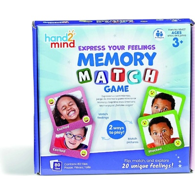 Hand2Mind Learning Resources Vyjádřete své pocity hra s pamětí