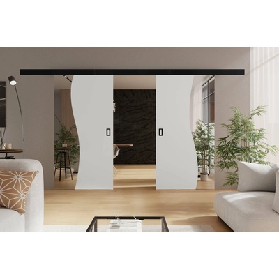 KIER Posuvné dvere FALA DUO Biela 172 cm
