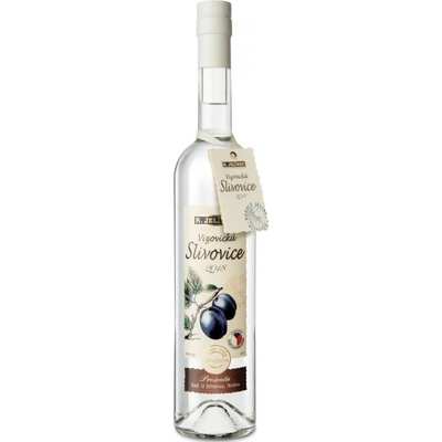 Slivovica Vízovická Presenta 2018 50% 0,7 l (čistá fľaša)