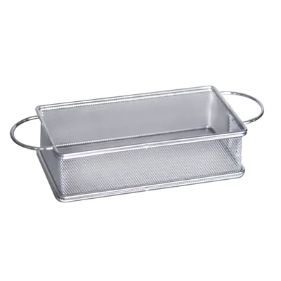 Horecano Horecano-Кошничка за сервиране с две дръжки 21/11/6см ХРОМ(hc-981478) (01981478)