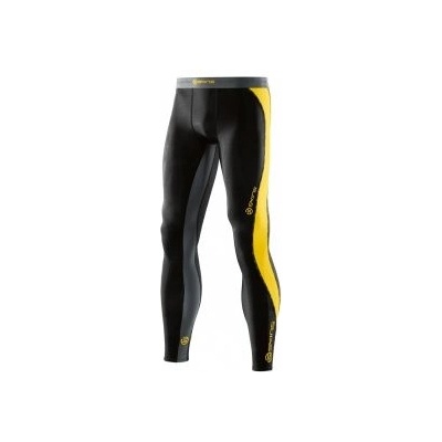 Skins DNAmic Mens Long Tights Black Citron