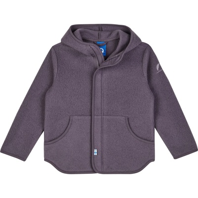 finkid Детско поларено яке Finkid Kid's Luonteva Fleece jacket - Black Plum - размер 120/130 (703-4709-0414)