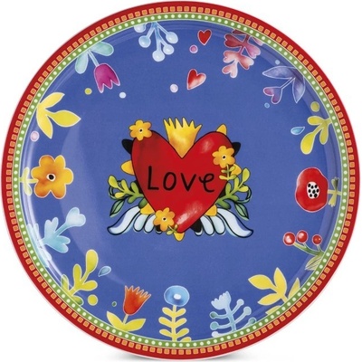 EGAN Love Red Dortový Talíř ⌀31 cm