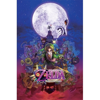 Plagát, Obraz - The Legend Of Zelda - Majora's Mask, 61 × 91.5 cm