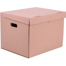 Emba Archivačná krabica - 41 x 30 x 33 cm hnedá