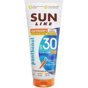 SUN LIKE Panthenol Слънцезащитен лосион, SPF30, 150 ml - baby