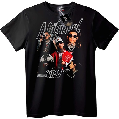NOONEBRAND Тениска Natanuel Кино - XS, Black