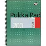 Pukka Pad Спирална тетрадка, A4+, карирана, 100 листа, PUKKA PAD, "Metallic Jotta" JM018-SQUARED (JM018-SQUARED)