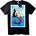 NOONEBRAND Тениска La Sirena русалка - M, Black