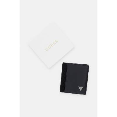 GUESS портфейл RFID мъжки от кожа BERNA (SMBEHN.LEA22)