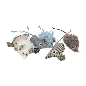 Trixie Myška látková/plyšová s catnipem 8 cm