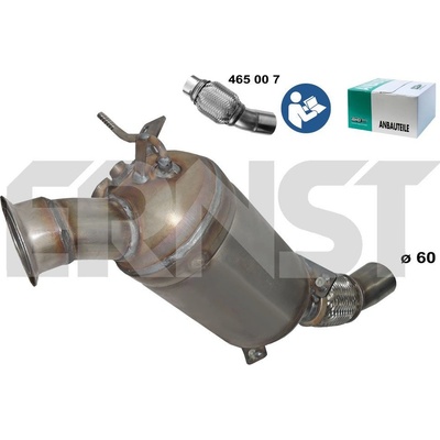 Filtr sazových částic, výfukový systém ERNST 910057