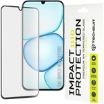 Techsuit Стъклен протектор за Realme C100 5G - 111D Full Cover - Techsuit - Черен