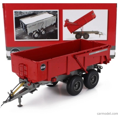 Universal hobbies Massey ferguson Trailer Mf 212 Generation 1 Tandem Tipping Červená 1:32