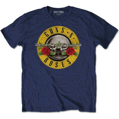 Guns N Roses Classic Logo Navy Blue