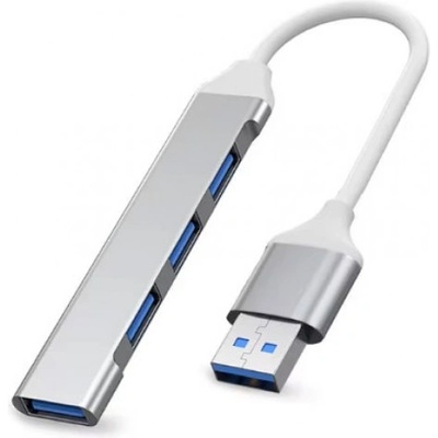 USB Хъб 3, 0 Четири гнезда Silver (USB Хъб 3,0 Четири гнезда Silver)