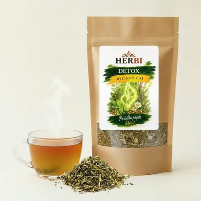 Herbi Bylinný čaj Detox Reštart pre telo aj myseľ 200 g