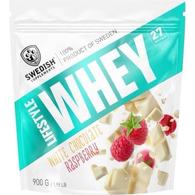 Swedish Supplements Lifestyle Whey [900 грама] Бял шоколад с малини