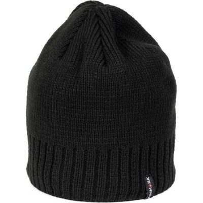 Finmark FC2247 pánska zimná pletená čiapka čierna