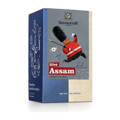 Sonnentor Čaj Silný Assam porcovaný dvoukomorový 30 g