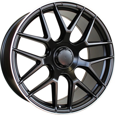 Racing Line B5318 8x19 5x112 ET43 matt black polished rim – Hledejceny.cz