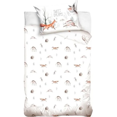 Sonne Бебешки спален комплект Sonne - Forest Animals, 90 x 120 cm, 2 части (BABY213028-17)