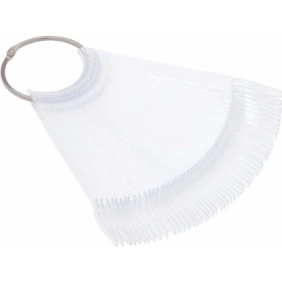 Starnails Vzorník na UV gel/ gel lak/ lak CLEAR tvar balerina vějíř