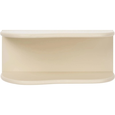 Nordic Living Béžová nástěnná police Bokka 44 cm