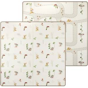 Tiny Love Двулицево килимче за игра TINY LOVE Boho Chic (сгъваемо), 0м+ (Boho Chic Super Mat)