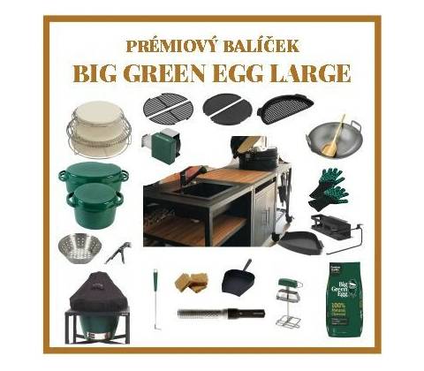 BIG GREEN EGG LARGE MODULAR