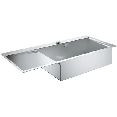 GROHE Кухненски умивалник K1000, 116 x 52cm, с дясна купа и отцедник (31582SD0)