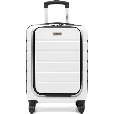 Lasocki Самолетен куфар за ръчен багаж Lasocki WAL-S-08WHITE-04 White (WAL-S-08WHITE-04)