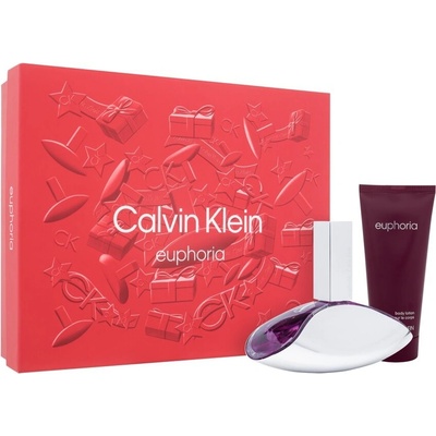 Calvin Klein Euphoria EDP 100 ml + 100 ml tělové mléko dárková sada