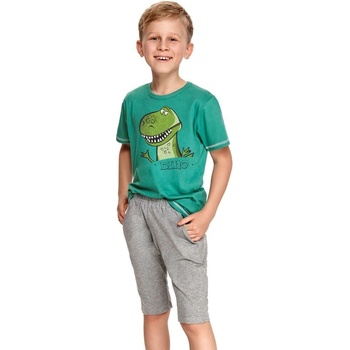 Chlapčenské pyžamo Alan tm.zelené