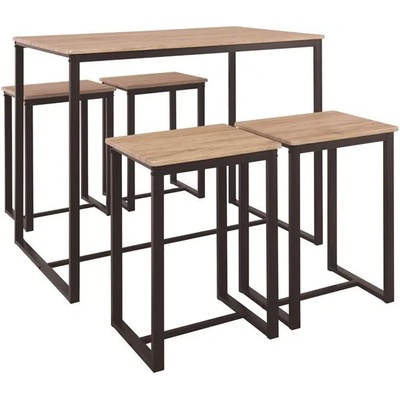 Bogdan Furniture Метален бар сет Мебели Богдан модел Henri