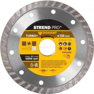 Kotúč Strend Pro Kotúč diamantový turbo 125 mm 223915