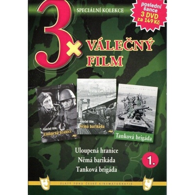 3x Válečný film 1. DVD