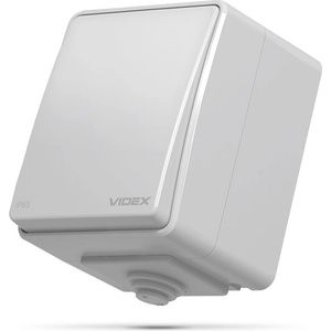 Videx КЛЮЧ ВЪНШЕН ЕДНОПОЛЮСЕН videx ШУКО ip65 vf-bnw11-g СИВ (02040400)