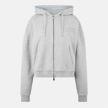 Jack Wills Суичър Jack Wills Women's Two-Way Zip Hoodie - Grey Marl
