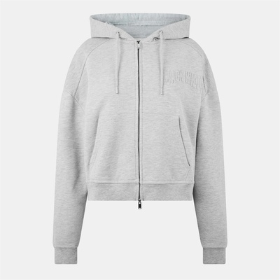 Jack Wills Суичър Jack Wills Women's Two-Way Zip Hoodie - Grey Marl