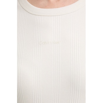 Calvin Klein тениска basic дамска от памук с еластан (LV044F211G)