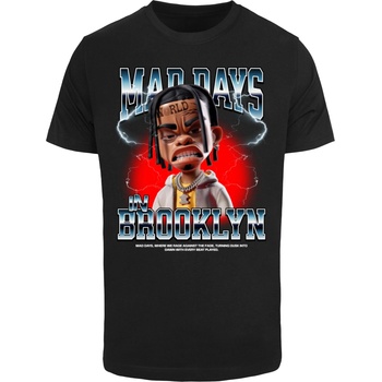 Mister Tee Тениска Mad Days Tee black XXLUB-MT3379-00007 - Тъмносив, размер XS