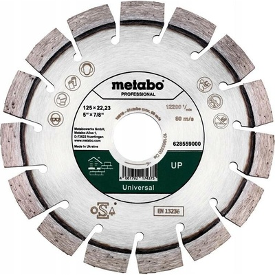 Metabo Diamantový řezný kotouč 125x22,23 mm UP uni