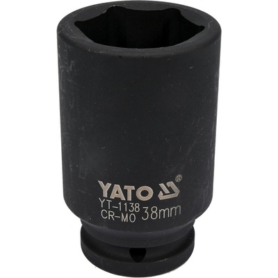 bit 3/4 rázový šestihranný hluboký, 38 mm, CrMo, Yato