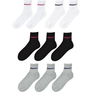 Donnay Детски чорапи Donnay 10 Pack Quarter Socks Childrens - Multi Asst