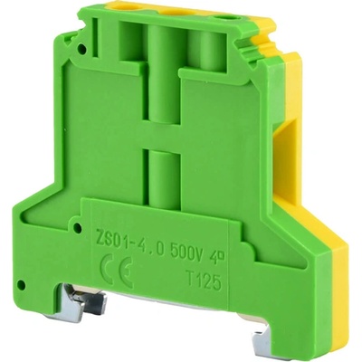 ELMARK РЕДОВА КЛЕМА 10ММ2 hf pa66 ul94, ЖЪЛТ/ ЗЕЛЕН (14503319)