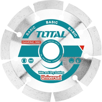 Total Kotúč diamantový rezný segmenový 115 × 22,2 mm TAC2111153