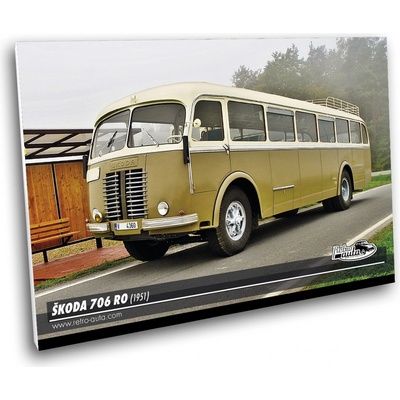 Obraz č. 05 - ŠKODA 706 RO (1951) 100 x 70 cm