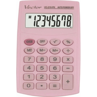Vector Kapesní kalkulačka KAV VC-210 PK