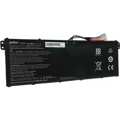 TopTechnology AC14B8K 3000 mAh baterie - neoriginální